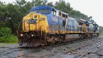 CSX 7886 on B339 AZA Line at St Paul St
